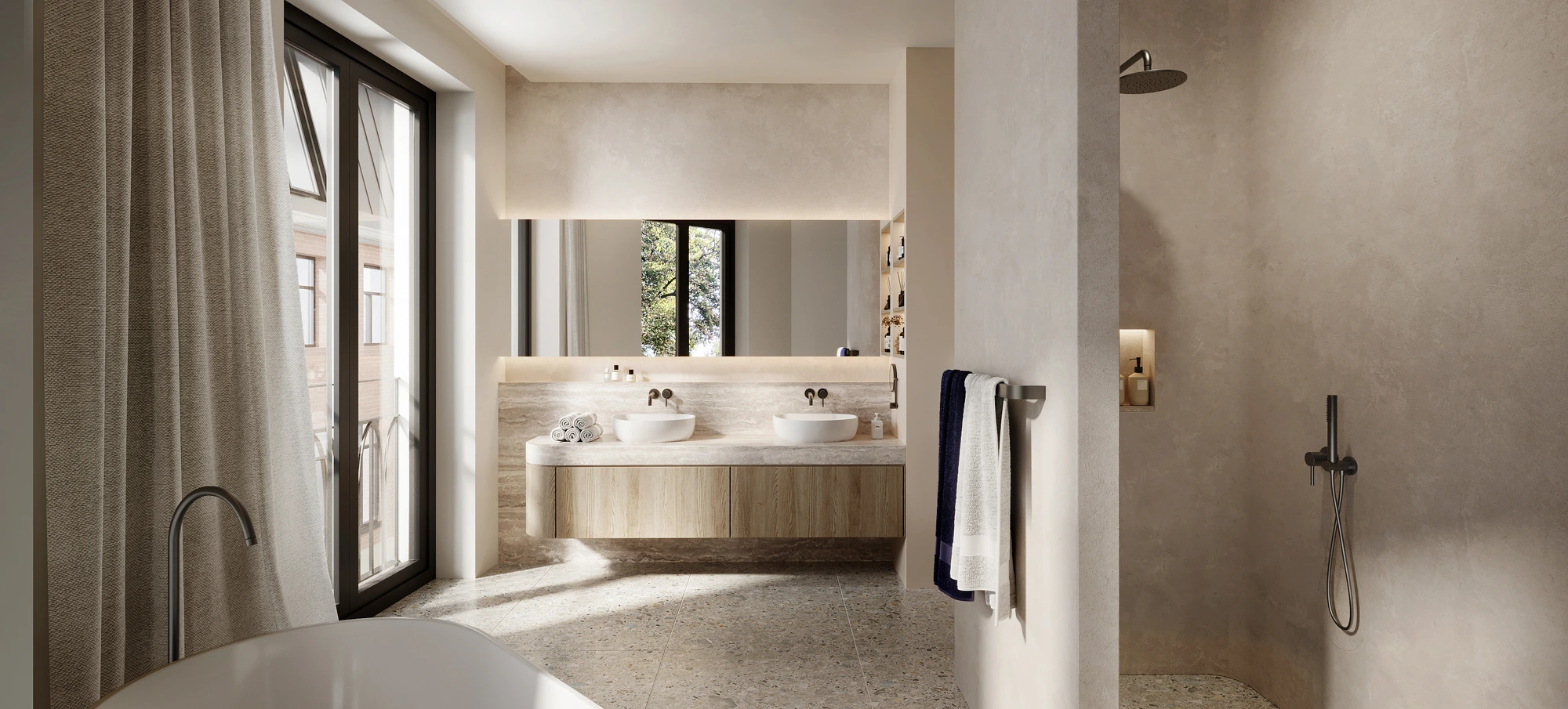 Master bathroom